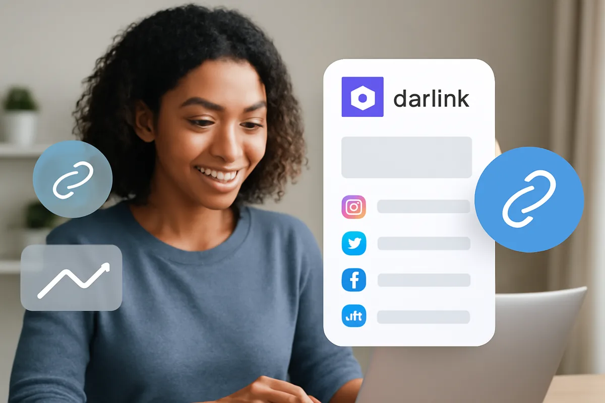 Darlink AI Review 2026: Social Media Link Tool Worth It? concept